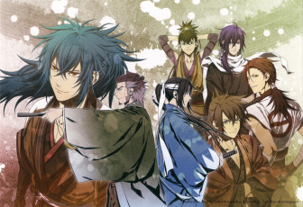 Картинка аниме hakuouki shinsengumi kitan