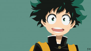 Картинка аниме boku+no+hero+academia izuku