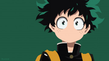 Картинка аниме boku+no+hero+academia izuku