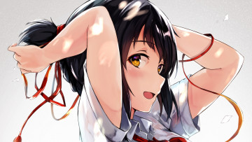 Картинка аниме kimi+no+na+wa miyamizu mitsuha