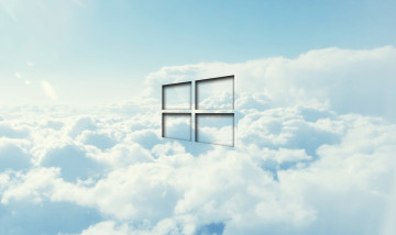 Картинка компьютеры windows++10 логотип фон