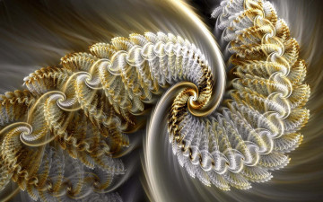 Картинка 3д+графика фракталы+ fractal узор фон цвета