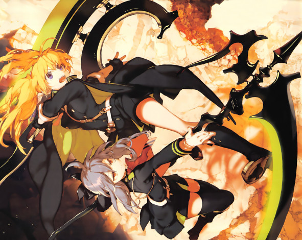 Обои картинки фото аниме, owari no seraph, последний, серафим