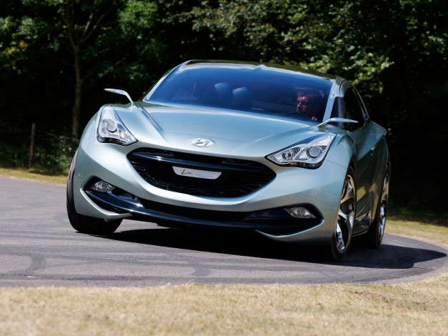 Обои картинки фото hyundai i-flow concept 2010, автомобили, hyundai, i-flow, concept, 2010