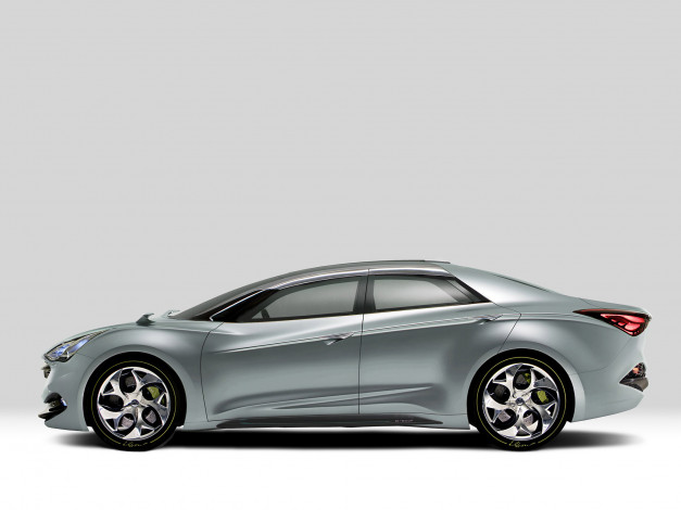 Обои картинки фото hyundai i-flow concept 2010, автомобили, hyundai, i-flow, concept, 2010