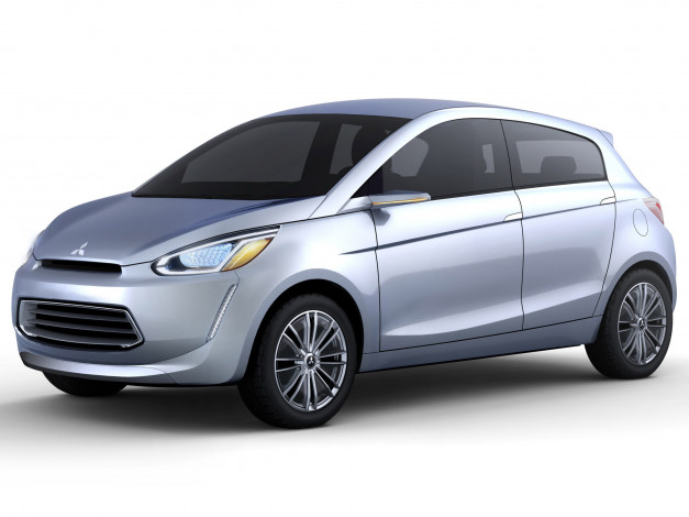 Обои картинки фото mitsubishi global small concept  2011, автомобили, mitsubishi, small, concept, global, 2011