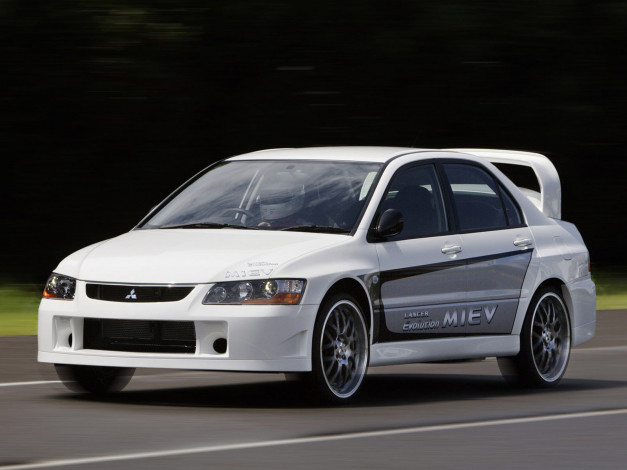 Обои картинки фото mitsubishi lancer evolution miev concept 2005, автомобили, mitsubishi, miev, lancer, evolution, 2005, concept