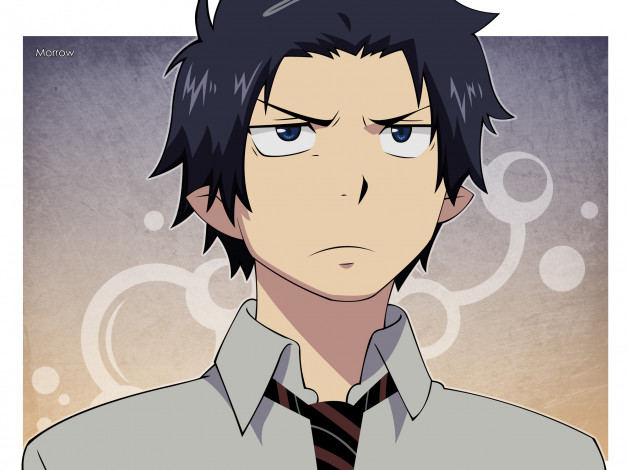 Обои картинки фото аниме, ao no exorcist, okumura, rin