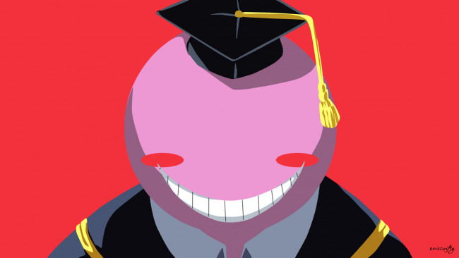 Обои картинки фото аниме, ansatsu kyoushitsu, koro, sensei