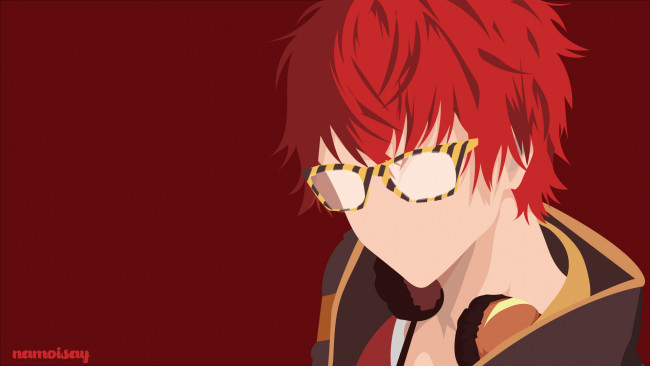 Обои картинки фото аниме, mystic messenger, парень