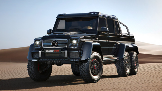 Обои картинки фото brabus b63s 700 6x6 2013, автомобили, brabus, b63s, 700, 6x6, 2013