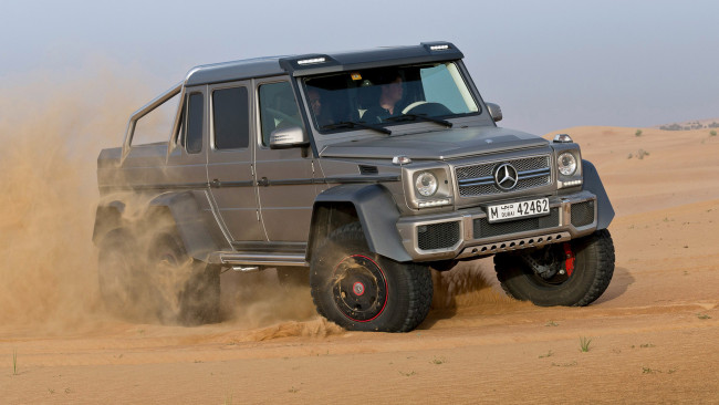 Обои картинки фото mercedes-benz g63 amg 6x6 concept 2013, автомобили, mercedes-benz, 2013, concept, 6x6, amg, g63