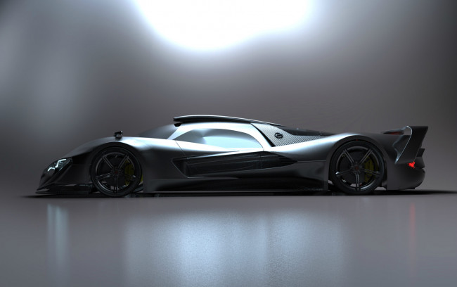 Обои картинки фото mercedes-benz sl gtr concept, автомобили, 3д, gtr, mercedes-benz, sl, concept