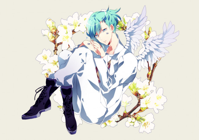 Обои картинки фото аниме, uta no prince-sama, mikaze, ai