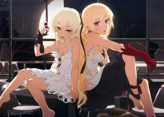 обоя аниме, bakemonogatari