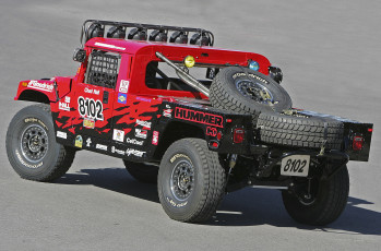 Картинка hummer+h1+alpha+race+truck+2006 автомобили hummer 2006 truck alpha race h1 красный