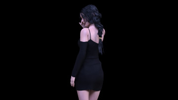 Картинка 3д+графика люди+ people фон взгляд девушка