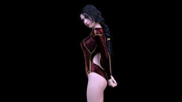 Картинка 3д+графика люди+ people взгляд девушка фон