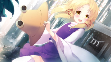 Картинка аниме touhou moriya suwako