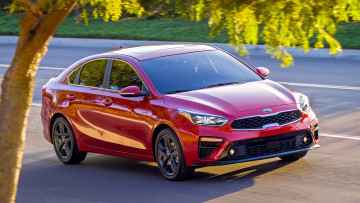 Картинка kia+forte+2019 автомобили kia forte 2019 красный