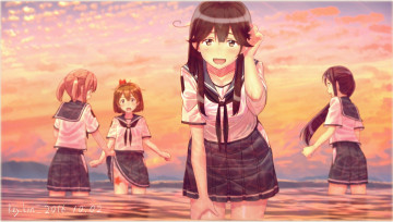 Картинка аниме kantai+collection kantai collection