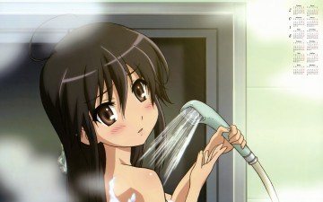 Картинка календари аниме девушка 2018 лицо взгляд