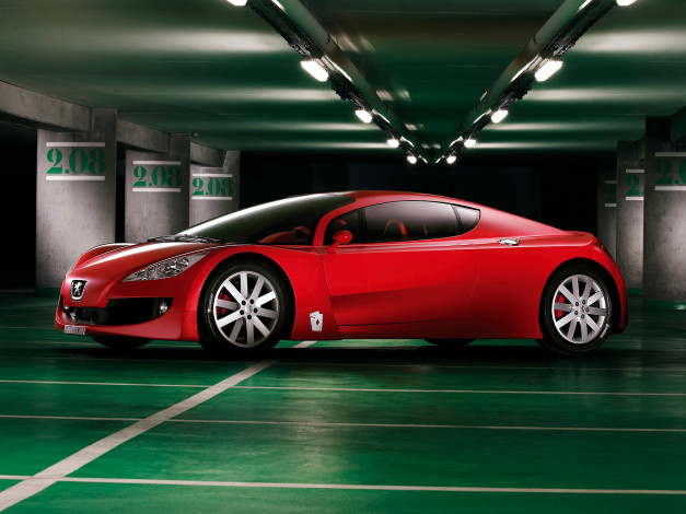 Обои картинки фото peugeot rc diamonds concept 2002, автомобили, peugeot, concept, 2002, diamonds, rc