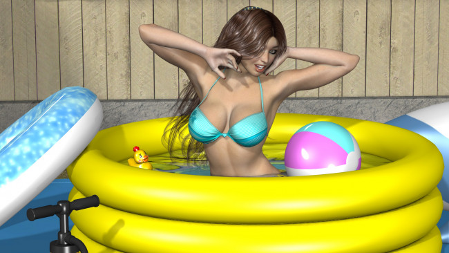 Обои картинки фото 3д графика, люди , people, фон, девушка, взгляд