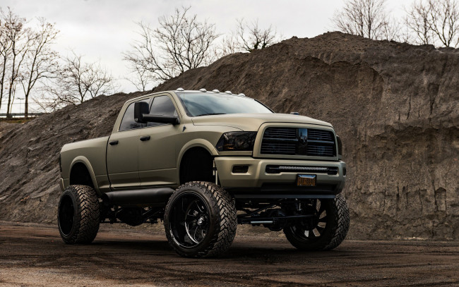 Обои картинки фото автомобили, custom pick-up, dodge