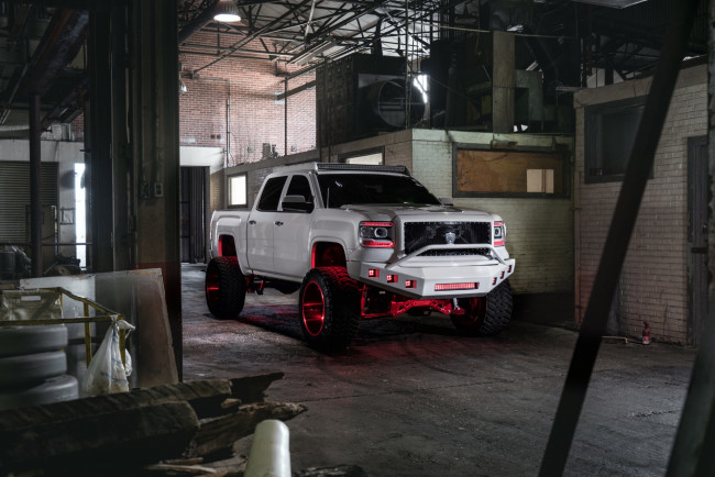 Обои картинки фото автомобили, custom pick-up, gmc