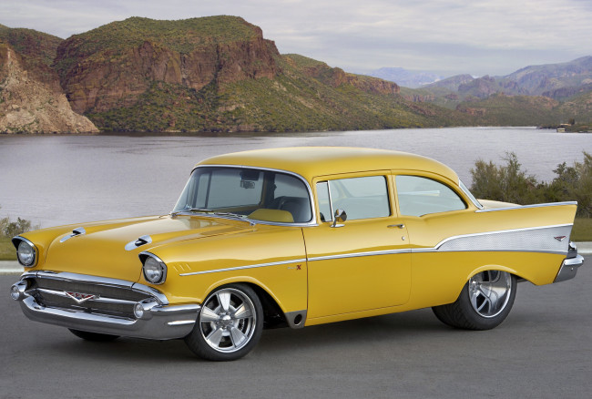 Обои картинки фото chevrolet project-x 2007, автомобили, chevrolet, жёлтый, 2007, project-x