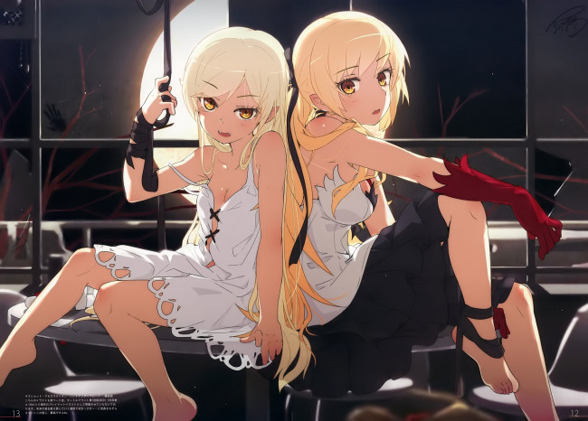 Обои картинки фото аниме, bakemonogatari