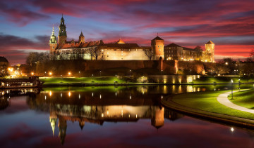 Картинка wawel+castle города краков+ польша wawel castle