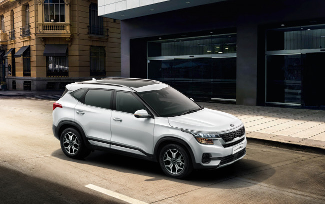 Обои картинки фото 2019 kia kx3, автомобили, kia, кроссоверы, корейские, kx3, 2019, года, 4k, улица, город