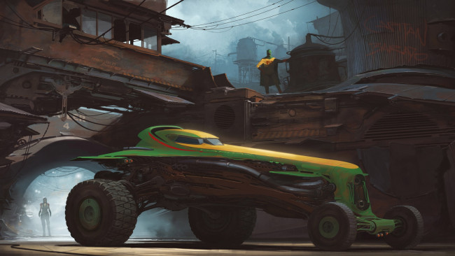 Обои картинки фото фэнтези, транспортные средства, capimovil, alejandro, burdisio