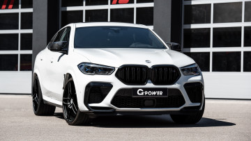 Картинка автомобили bmw x6 white g06 x6m edition