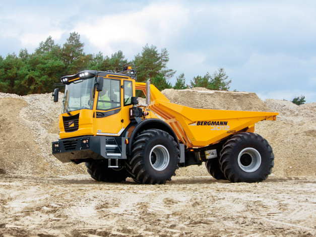 Обои картинки фото техника, строительная техника, bergmann