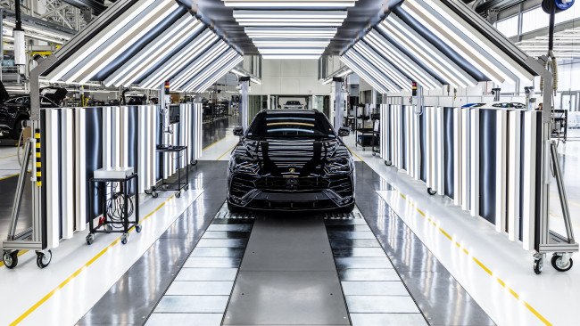 Обои картинки фото автомобили, lamborghini, urus, 4th, anniversary, кроссовер, черный, тюнинг, ателье