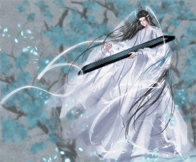 Картинка аниме mo+dao+zu+shi лань ванцзи гуцинь