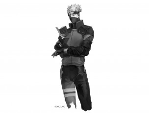 Картинка аниме naruto хатаке какаши книга форма