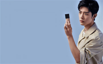 Картинка мужчины xiao+zhan актер рубашка косметика