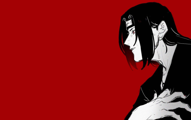 Обои картинки фото аниме, naruto, учиха, итачи