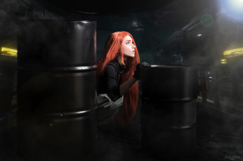 Картинка девушки sofia+lovegood костюм образ бочки