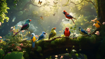 Картинка 3д+графика животные+ animals нейросети графика нейроарт ai art нейронные сети рисунки нейро искусство нейрографика graphics neuroart neural networks drawings neuro neurography