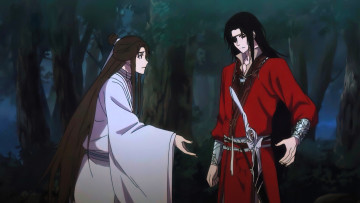 Картинка аниме tian+guan+ci+fu се лянь хуа чэн