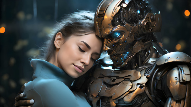 Обои картинки фото 3д графика, романтика , romantics, робрт, девушка, любовь, арт