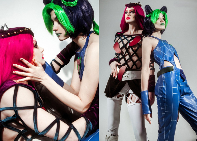 Обои картинки фото девушки, tenletters, образы, наряды, косплей, яркость