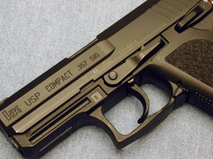 Картинка heckler&koch usp compact 357 sig оружие пистолеты