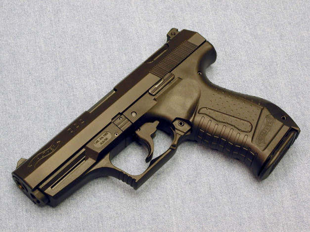 Обои картинки фото walther, p99, оружие, пистолеты