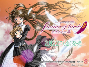 Картинка аниме flutter of birds